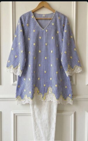 Noor Weave Cotton Co-ord Set