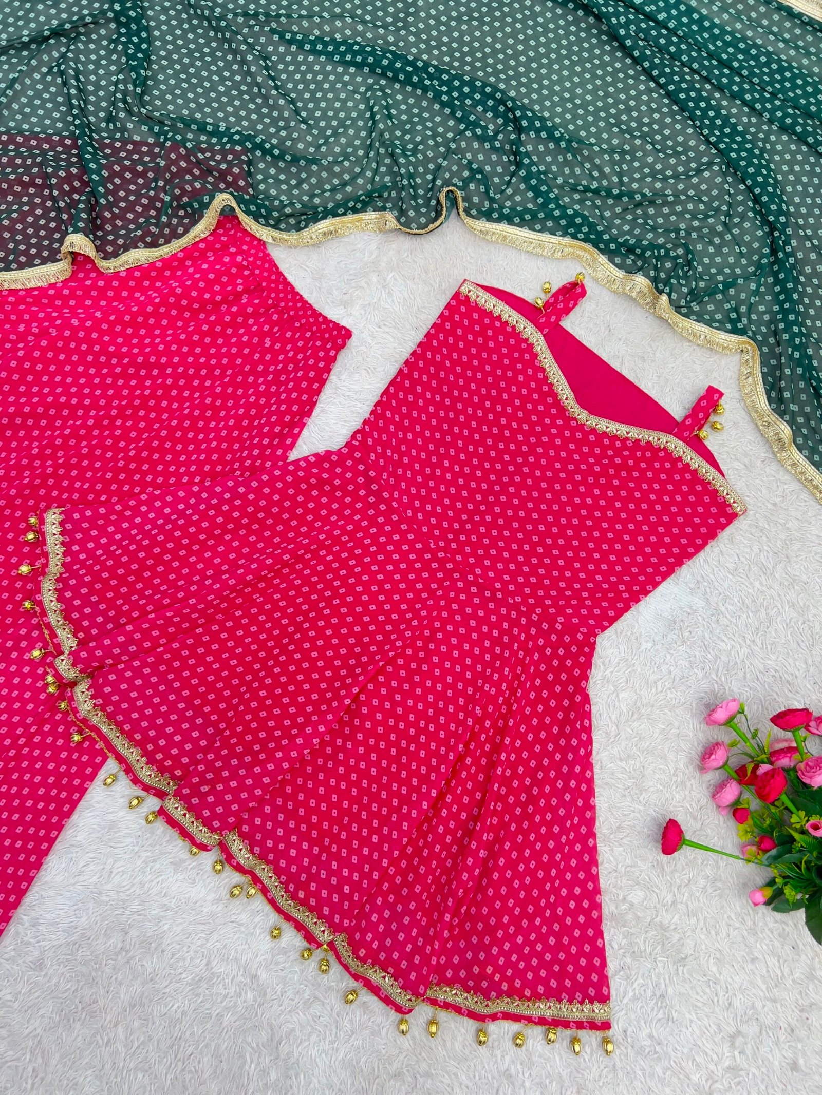 Gulabi Sharara Suit - Image 4