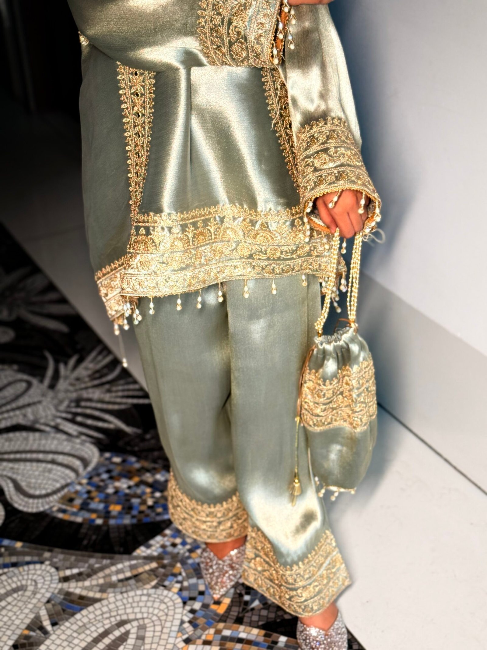 Champagne Noor Cord Set - Image 2