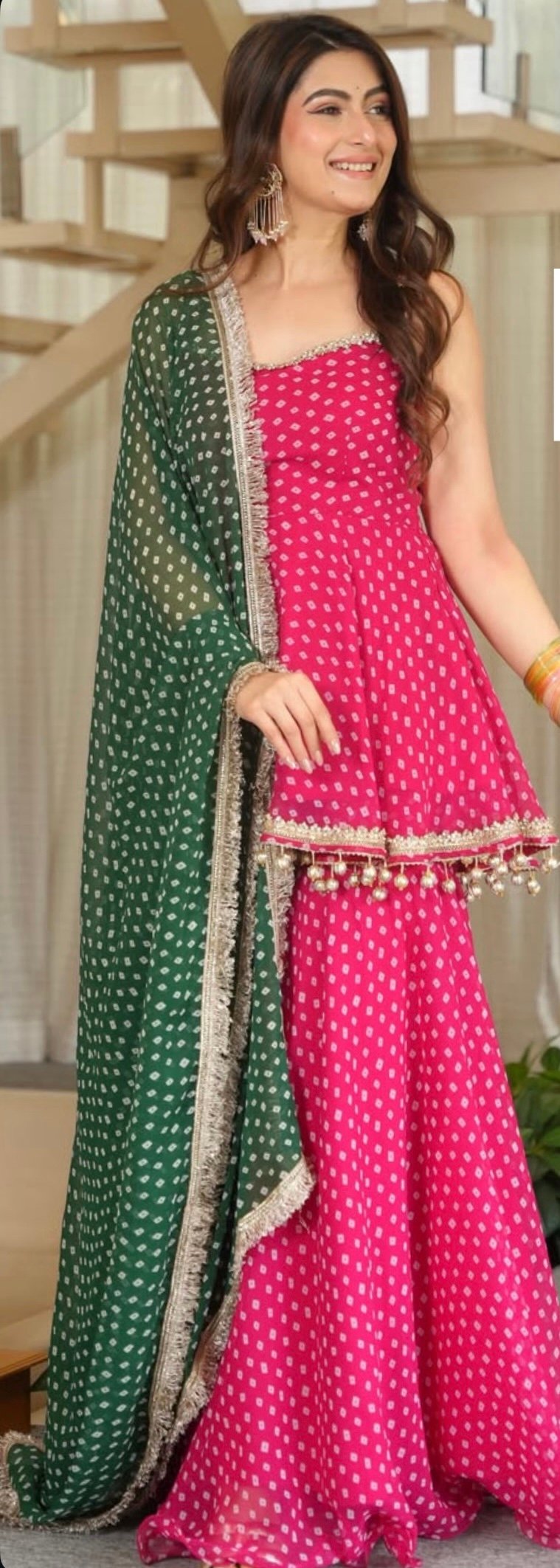 Gulabi Sharara Suit - Image 6